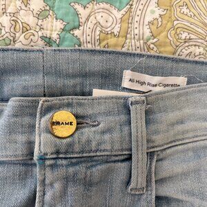 FRAME Ali High Cigarette denim Size 25R